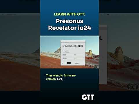 gtt-#shorts-presonus-revelator-io24,-2022-firmware-1.21