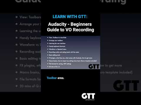 gtt-#shorts-audacity-–-beginners-guide-to-vo-recording-2022