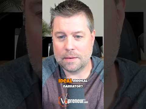 what-makes-an-ideal-medical-narrator?-#voiceacting-#voiceover